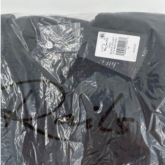 Rails Kiko Black Quilted Velvet Jacket Size M - Picture 5 of 13